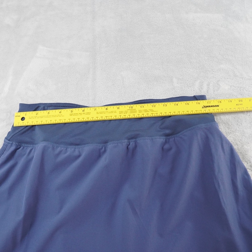 Huk Skort Blue Womens XL Fishing Performance Outdoor Athletic UPF50 Summer - Picture 6 of 9